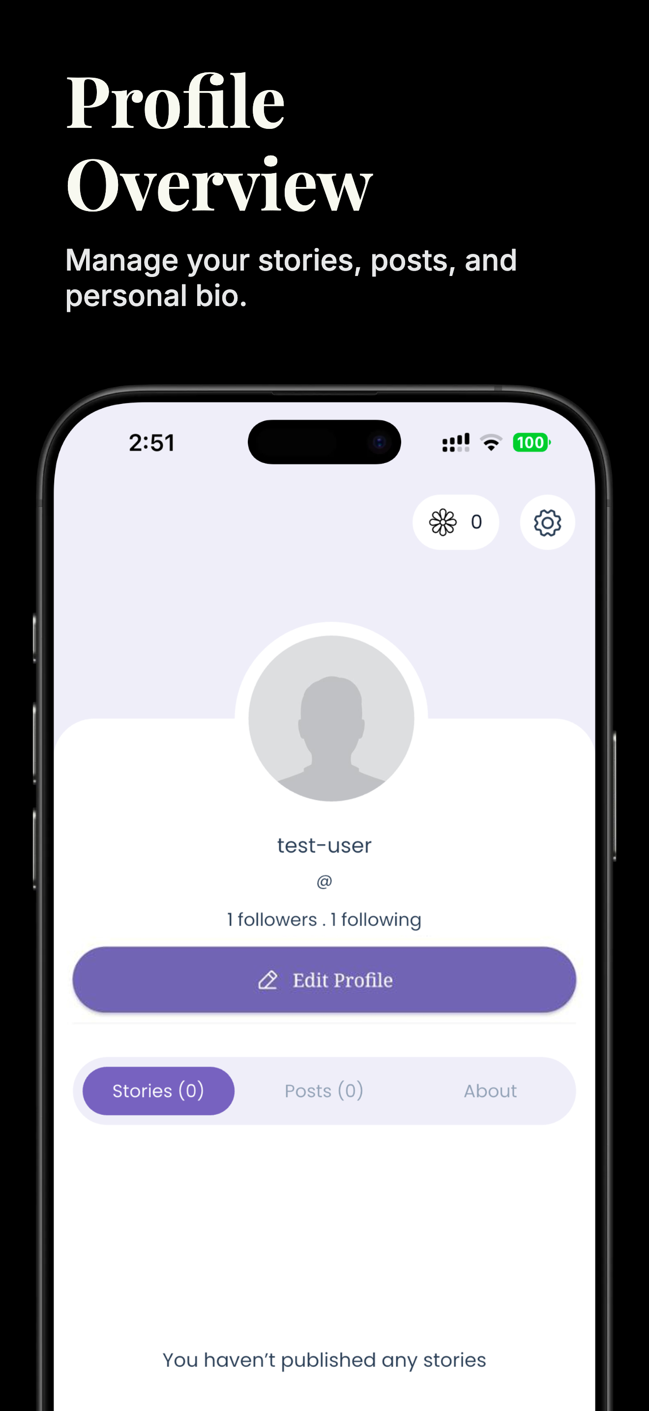 Profile Management